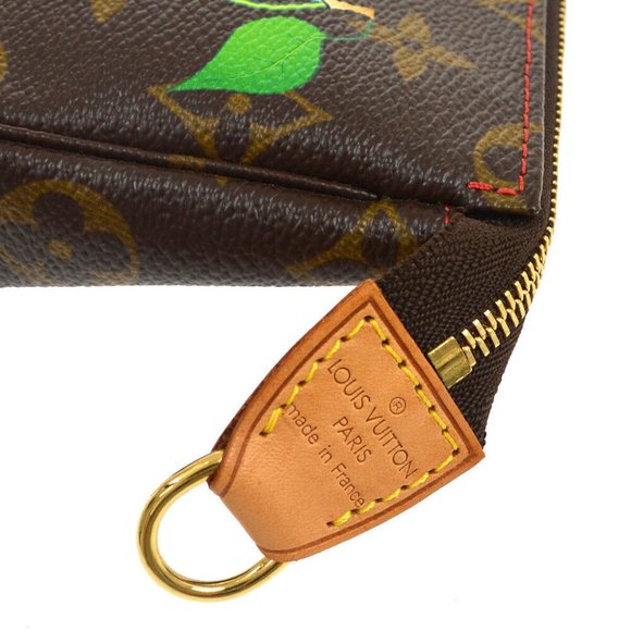 Authentic LOUIS VUITTON POCHETTE ACCESSOIRES HAND BAG - Picture 5 of 9